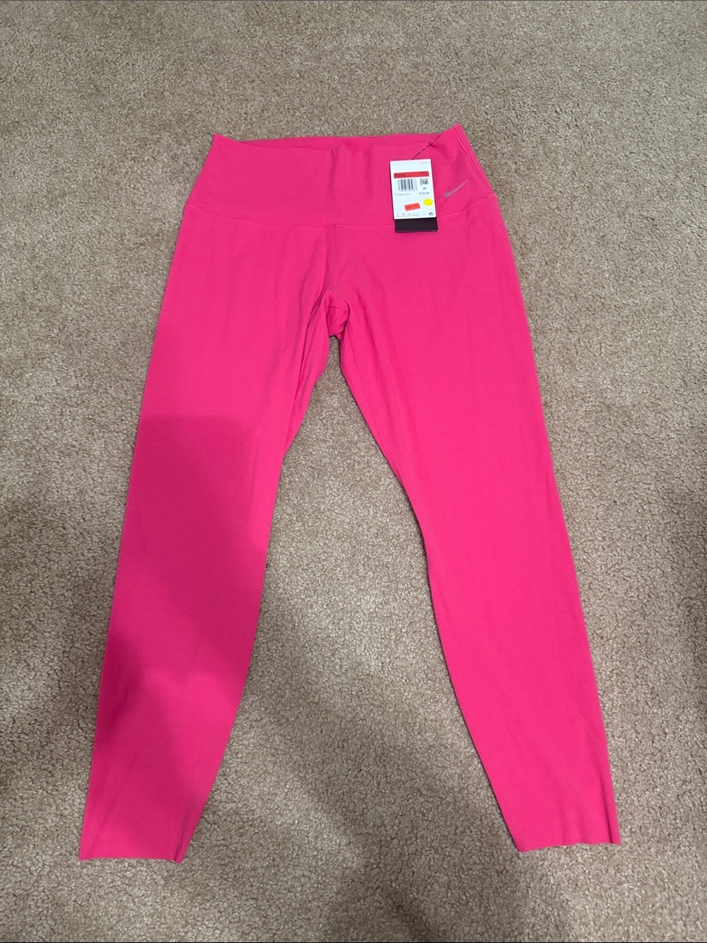 Nike Woman’s Bright Pink Performance Leggings